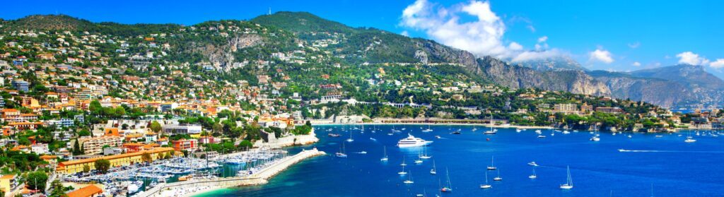 Panoramic view of Nice