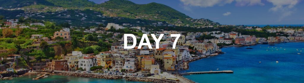 Ischia isalnd - view from castel. Italy