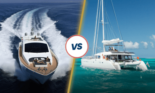 Catamarans versus power yachts?